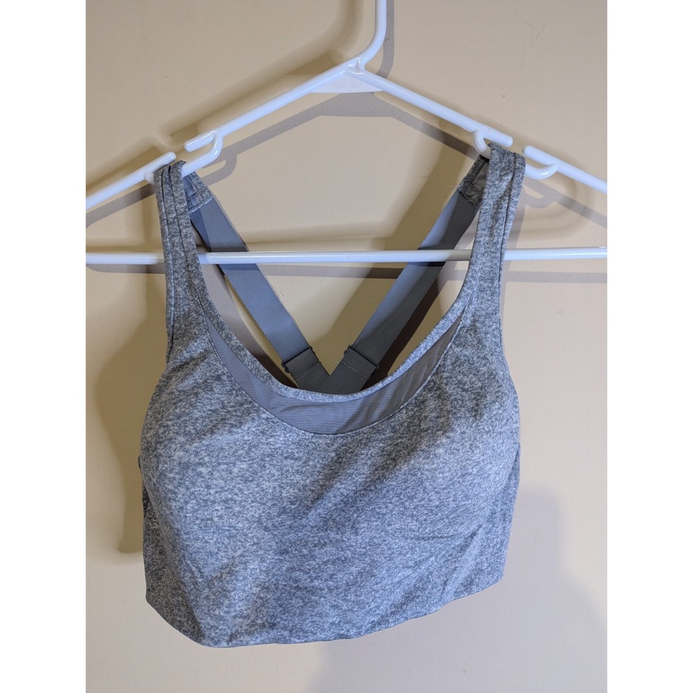 Victorias Secret PINK SPORT ultimate‎ lightly lined large sports bra grey gray